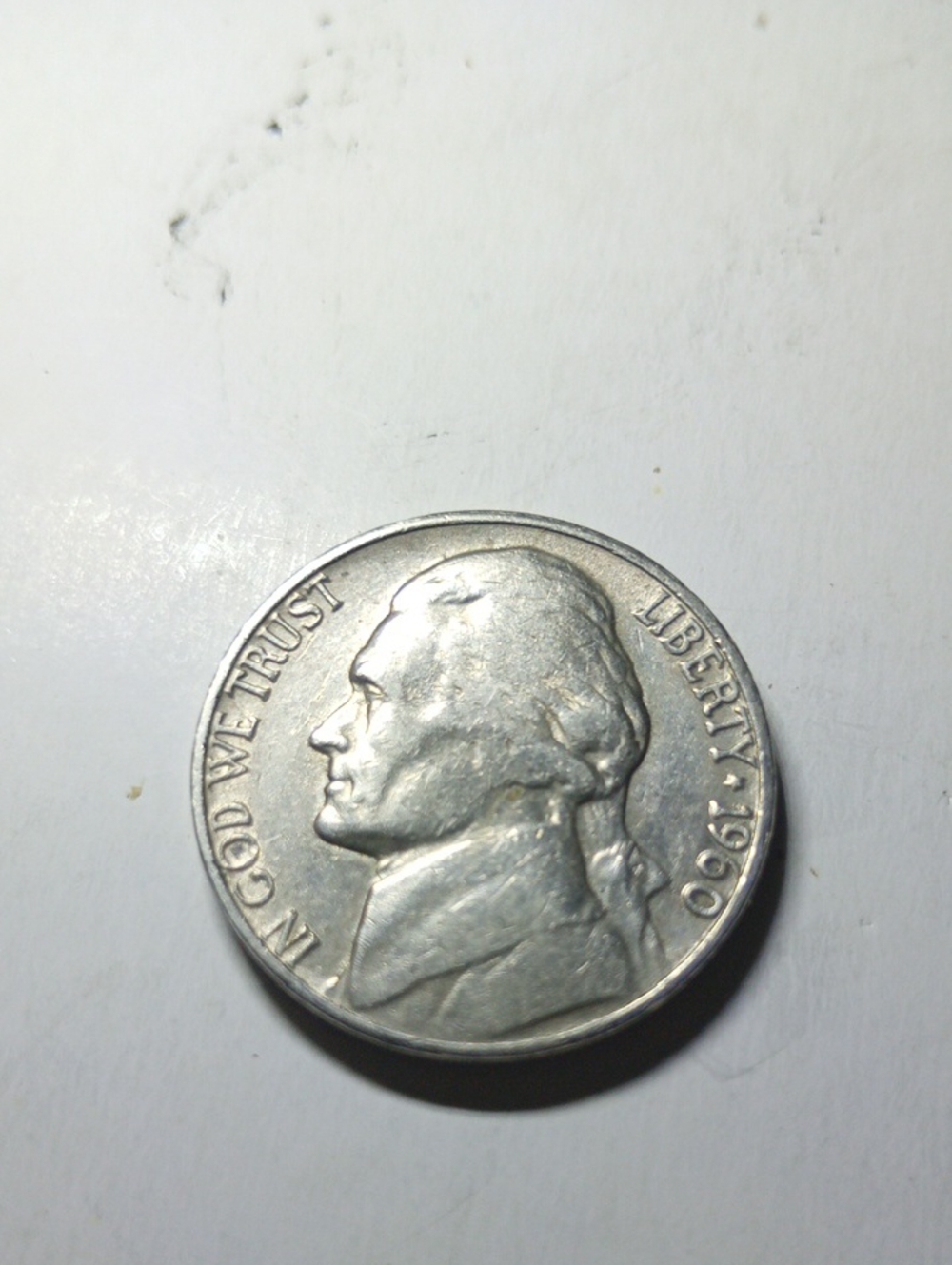 1960 D DDR ERROR COIN